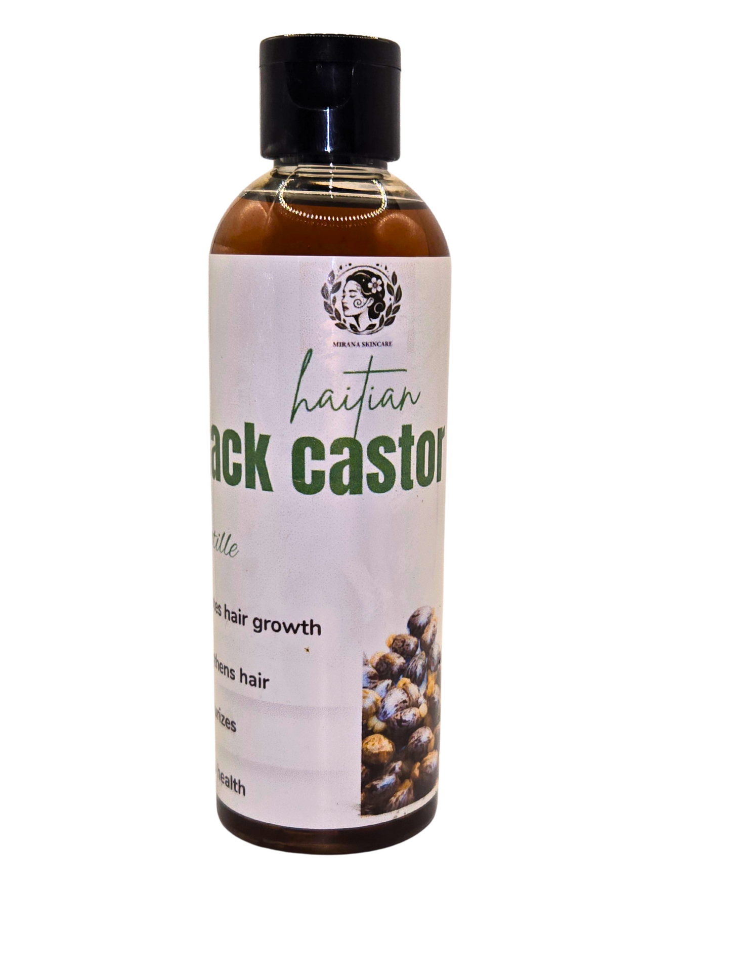 Haitian black castor oil